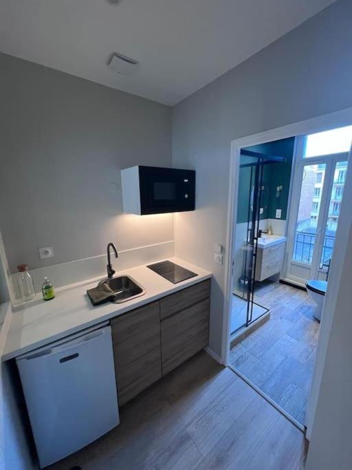 Chez Marcel Menage Et Linge Inclus Apartment Диеп Екстериор снимка